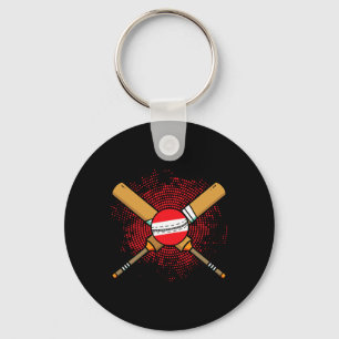 Llavero Racket de cricket austríaco y bandera Ll de Austri