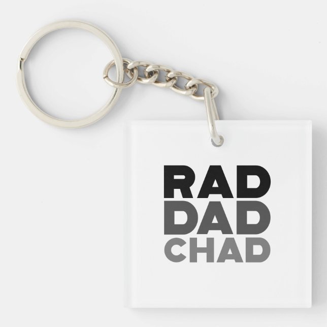 Llavero Rad Dad Chad (Frente)