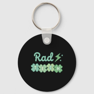 Llavero Rad Tech St Patricks Day Xray Irish Lucky Radiolog