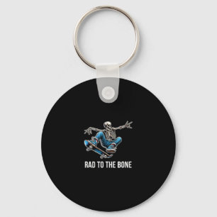 Llavero Rad To The Bone - Esqueleto Patinando - 