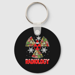 Llavero Radiología de Navidad Radiólogo de Navidad Técnico