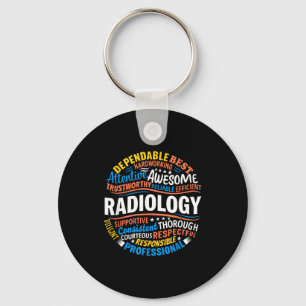 Llavero Radiología Divertida Semana de Agradecimiento al T