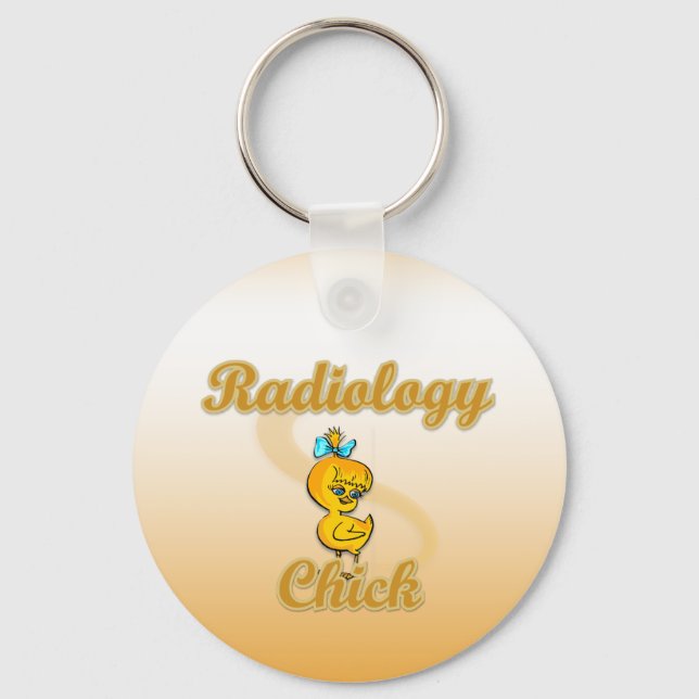 Llavero Radiology Chick (Anverso)