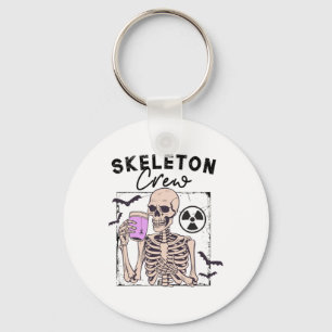 Llavero Radiology Halloween Xray Tech Skeleton Coffee Crew