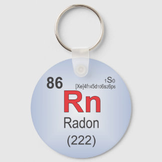 Llavero Radon Individual Element of the Periodic Table