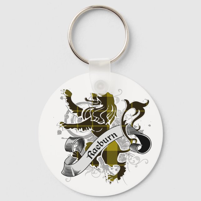 Llavero Raeburn Tartan Lion (Anverso)