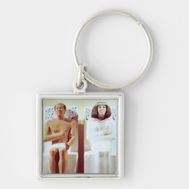Llavero Rahotep y su esposa, Nofret (Frente)