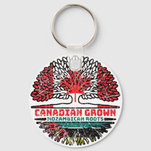 Llavero Raíces de árbol canadiense de Mozambique