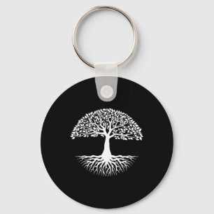 Llavero Raíces de árbol de la vida Día de la Madre Tierra 