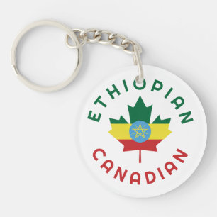 Llavero Raíces etíopes canadienses