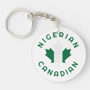 Llavero Raíces nigerianas canadienses