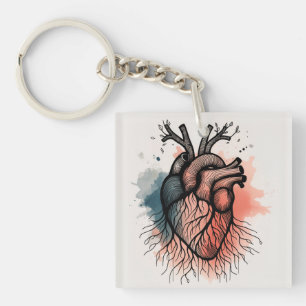 Llavero Raíces y Corazón Orgánico de Soul