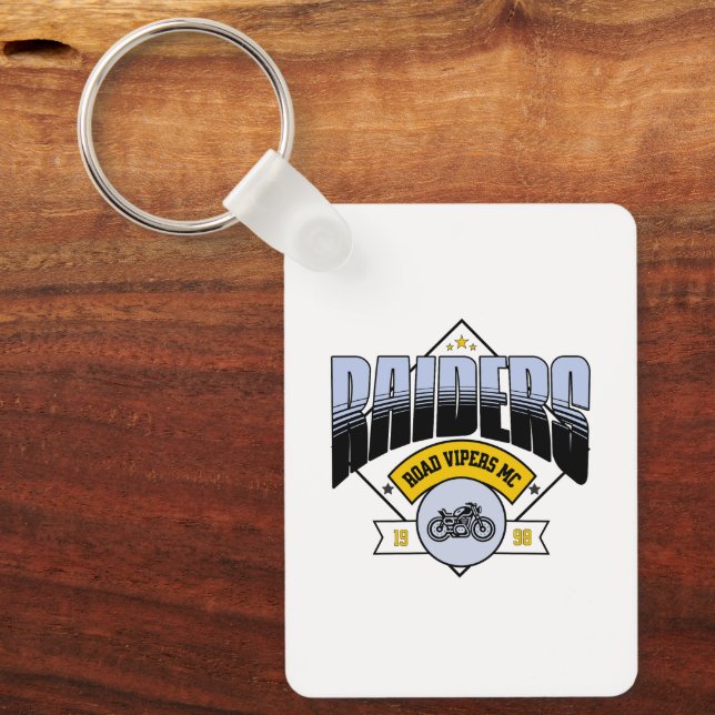 Llavero Raiders Road Vipers MC (Anverso)