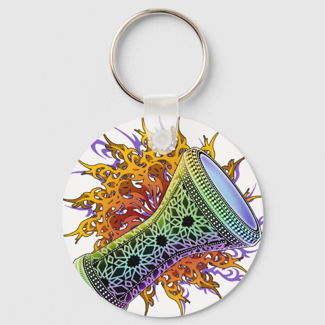 Llavero Rainbow Doumbek (Anverso)