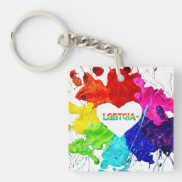 Llavero Rainbow Modern Stripe LGBT