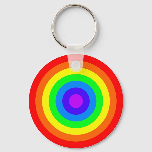 Llavero Rainbow Roundel (Anverso)