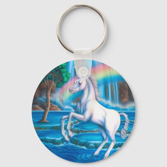 Llavero Rainbow Unicorn (Anverso)