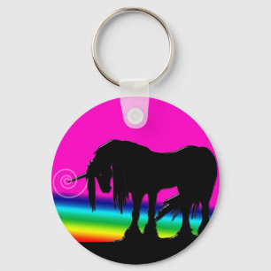 Llavero Rainbow Unicorn Party