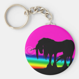 Llavero Rainbow Unicorn Party