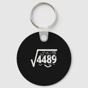 Llavero Raíz Cuadrada 4489 Funny Halloween Meme 67 Math Te