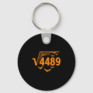 Llavero Raíz Cuadrada 4489 Funny Halloween Meme 67 Math Te
