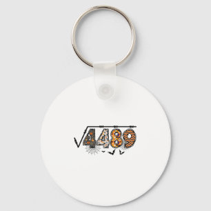 Llavero Raíz Cuadrada De 4489 Divertido Halloween 67 Meme 