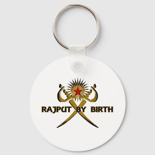 Llavero Rajput Por Birth Sun-Star (Anverso)