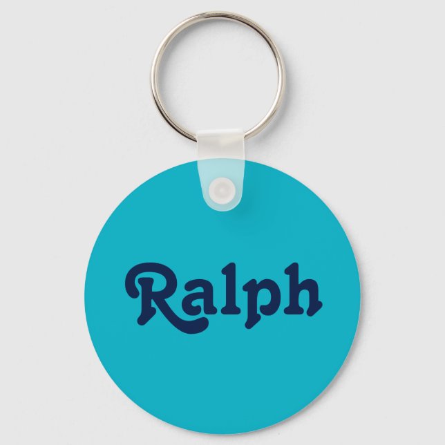 Llavero Ralph de la cadena de claves (Anverso)