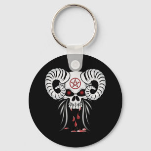 Llavero Ram Horned Skull