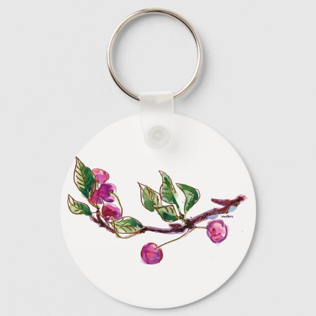 Llavero Rama de cerezas (Anverso)