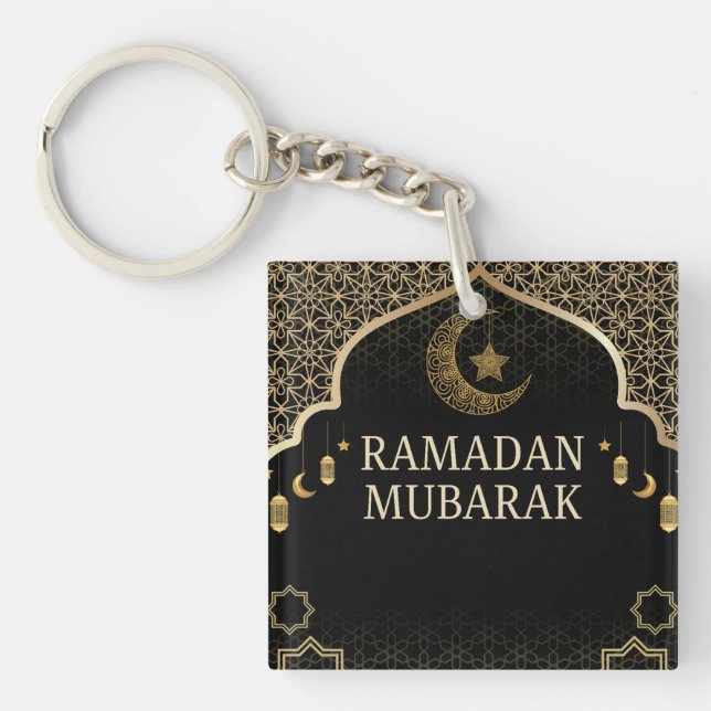 Llavero Ramadan Kareem Ramadan Mubarak Keychain (Frente)