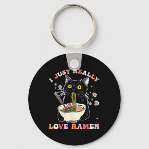 Llavero Ramen Cat Anime Kawaii Clothes Otaku Clothing Mang