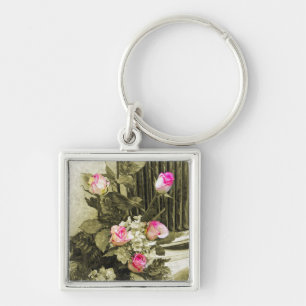 Llavero Ramo de Novia Vintage