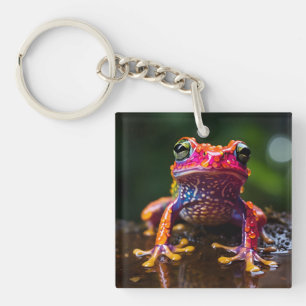 Llavero 🐸 rana arcoíris