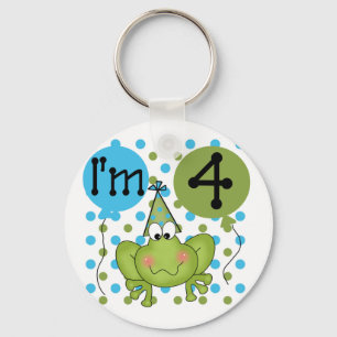 Llavero Rana azul 4 camisetas de cumpleaños y regalos