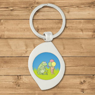 Llavero Rana con icecream