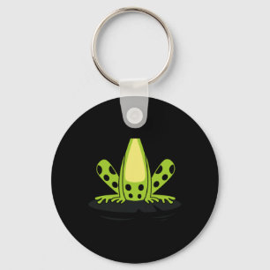 Llavero Rana Cuerpo de Vestido Cute Fácil Regalo Reptile H