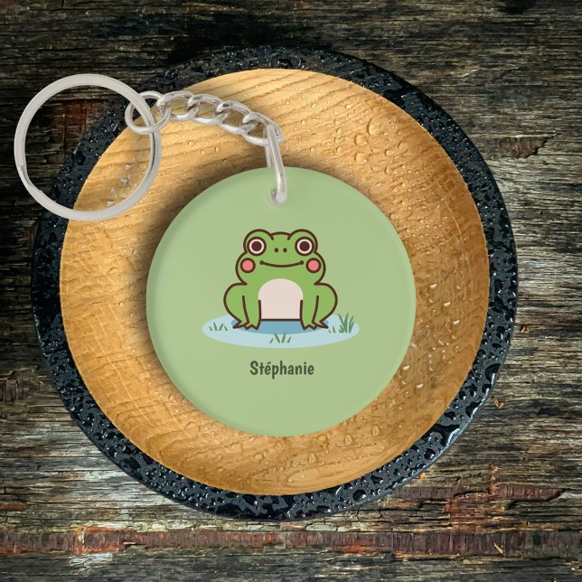 Llavero Rana Cute (Cute Frog Keychain)