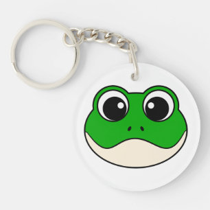 Llavero Rana Cute Sonriente