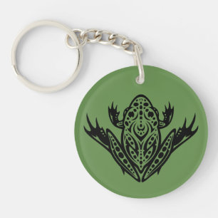 Llavero Rana de leopardo tribal