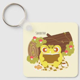 Llavero Rana picnic Leyendo Un Libro