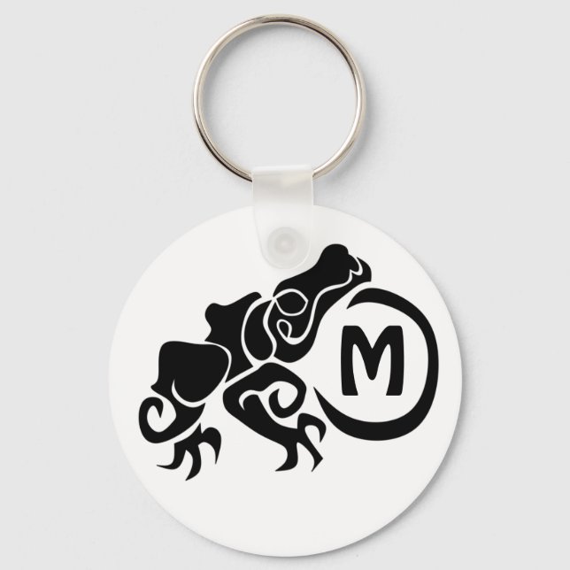 Llavero Rana tribal malvada (Anverso)