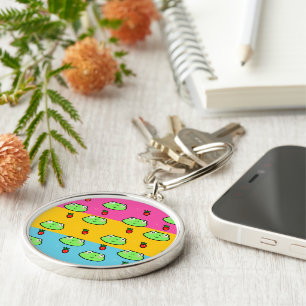 Llavero Rana y fresa