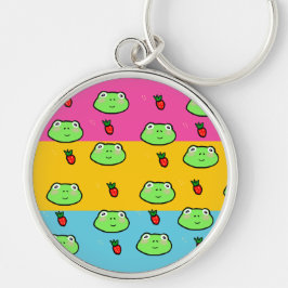 Llavero Rana y fresa