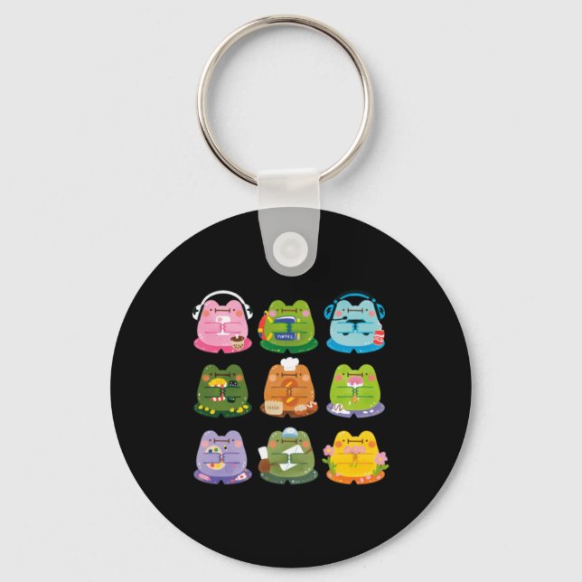 Llavero Ranas Adorables (Anverso)