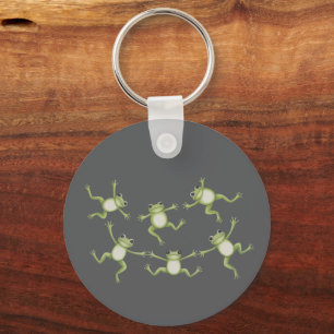 Llavero Ranas Bailarinas Regalo para Amante de la Naturale