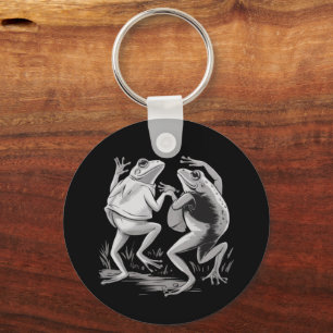 Llavero Ranas Bailarinas Sapo Goblincore Dark Academia Ret