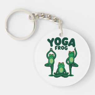 Llavero Ranas de yoga