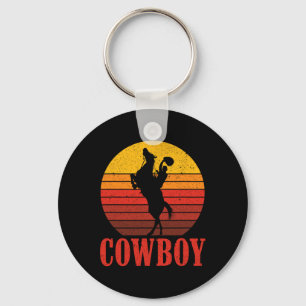 Llavero Ranch Cowboy Caballo Montando Rodeo Regalo Vaquero