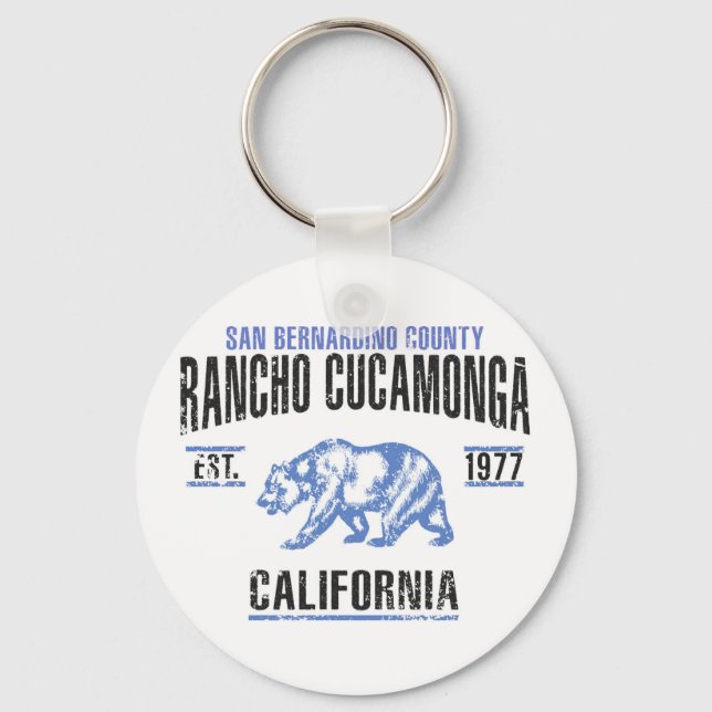 Llavero Rancho Cucamonga (Anverso)
